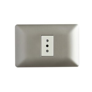 Enchufe Simple 10A 250V Champagne