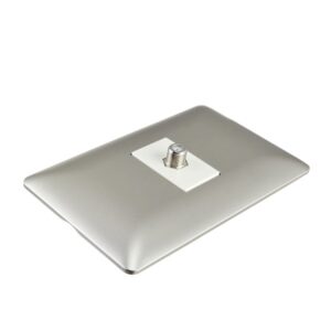 Toma Coaxial RG6 Champagne