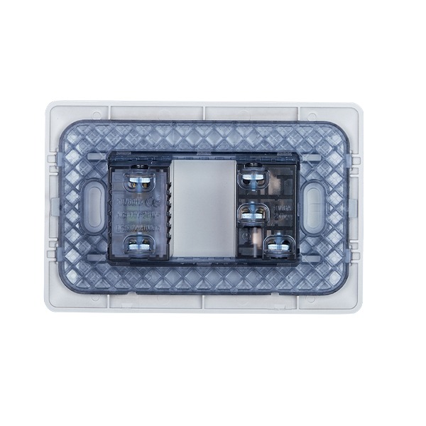 Enchufe Simple 10A 250V + Toma USB Champagne - Imagen 3