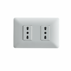 Enchufe Doble Bipaso 10A/16A 250V