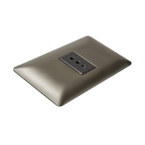 Enchufe Simple 10A 250V Café