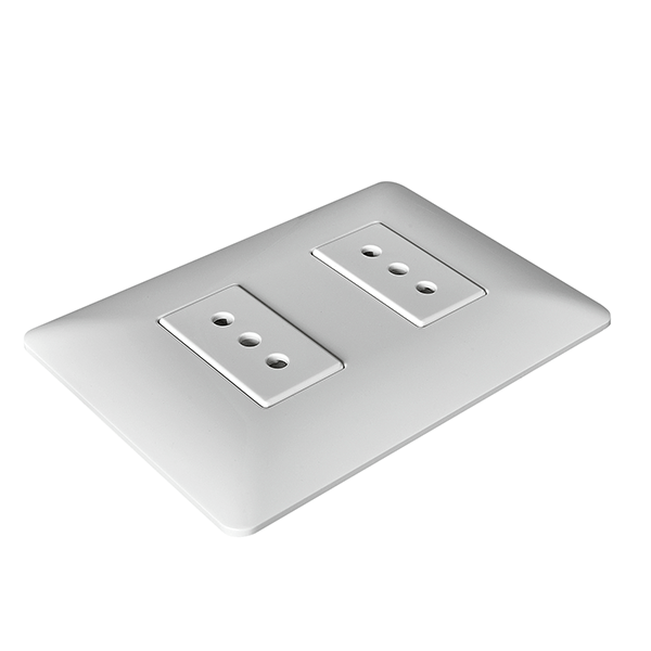 Enchufe Doble 10A 250V